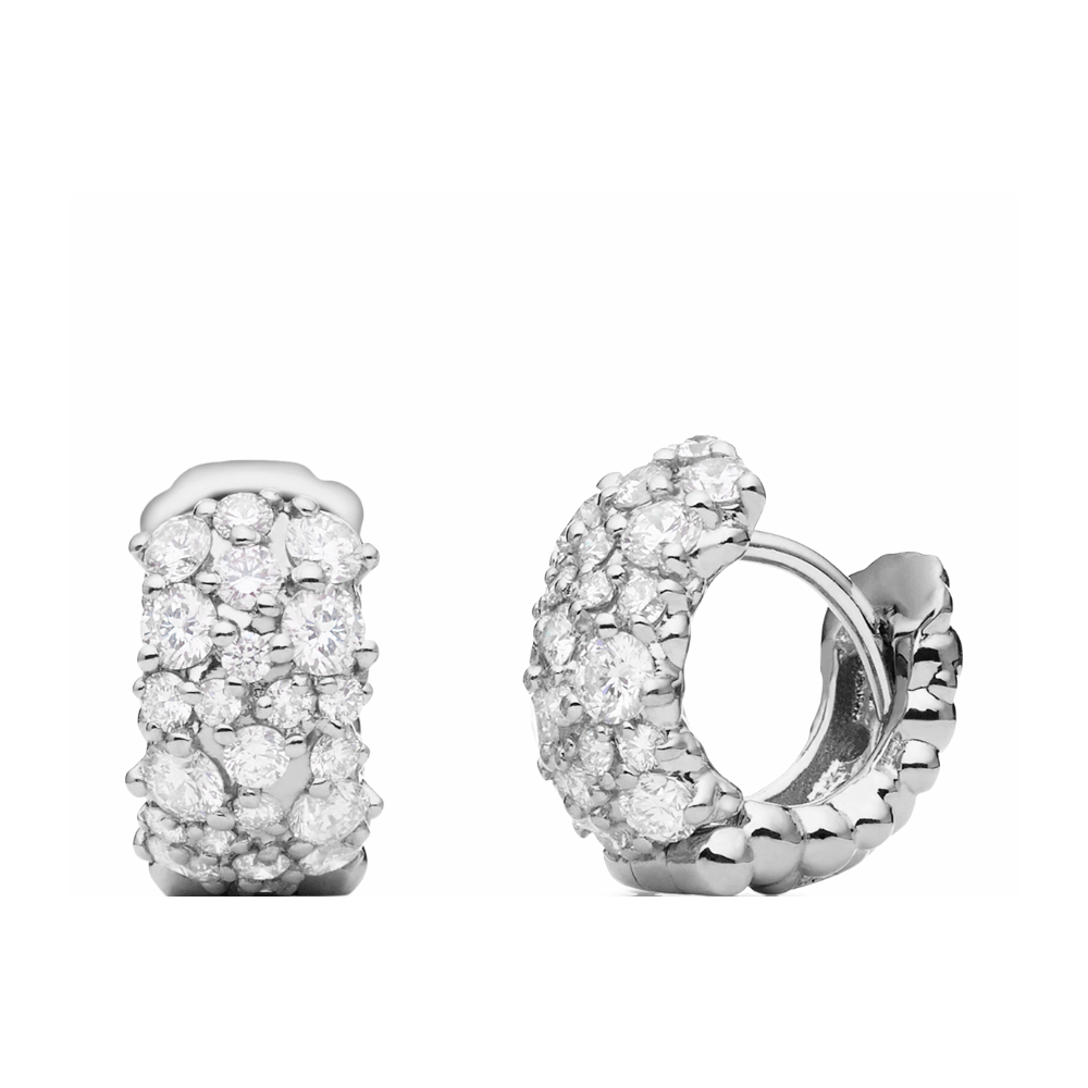 PAUL MORELLI SMALL CONFETTI SNAP HOOP EARRINGS