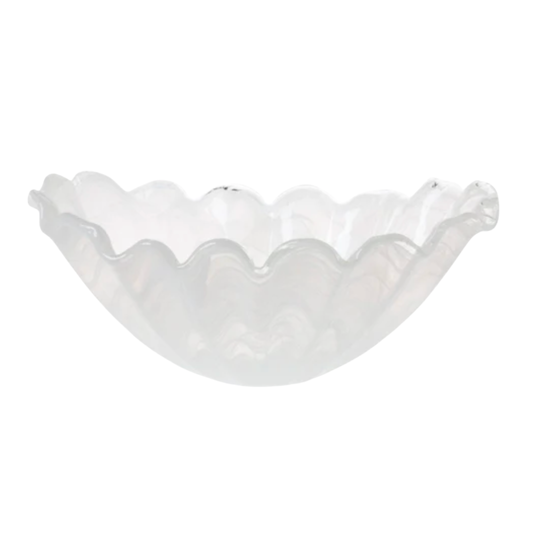 VIETRI Onad Glass Medium Serving Centerpiece Bowl Default Title