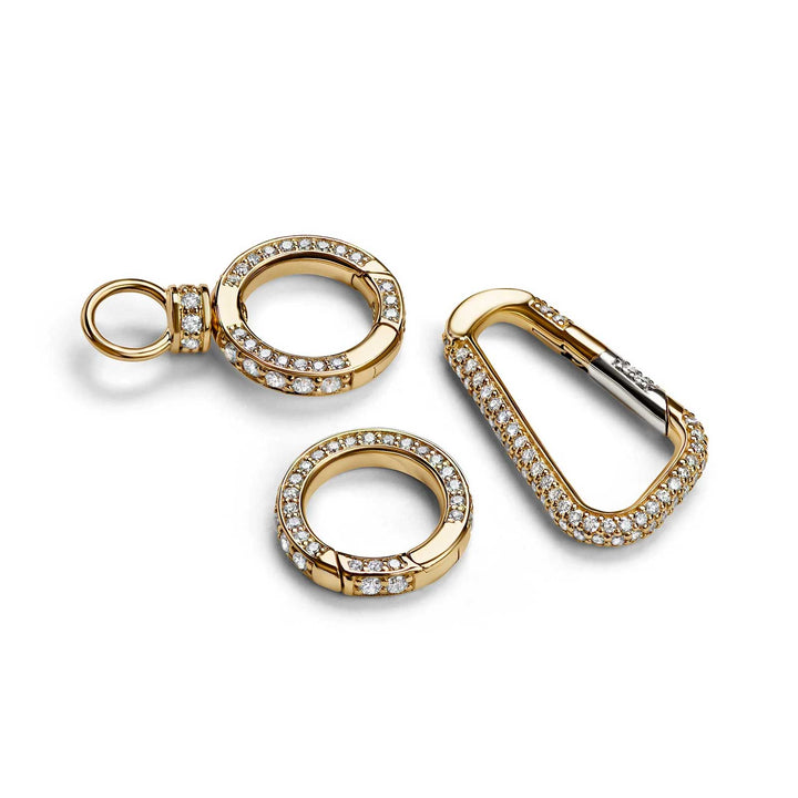 HEATHER B. MOORE PAVE ROUND CLIP DIAMOND HINGE