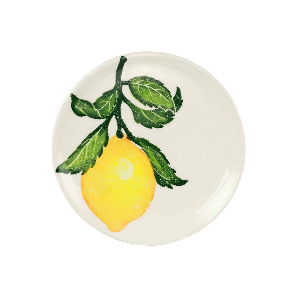 VIETRI Limoni Salad Plate