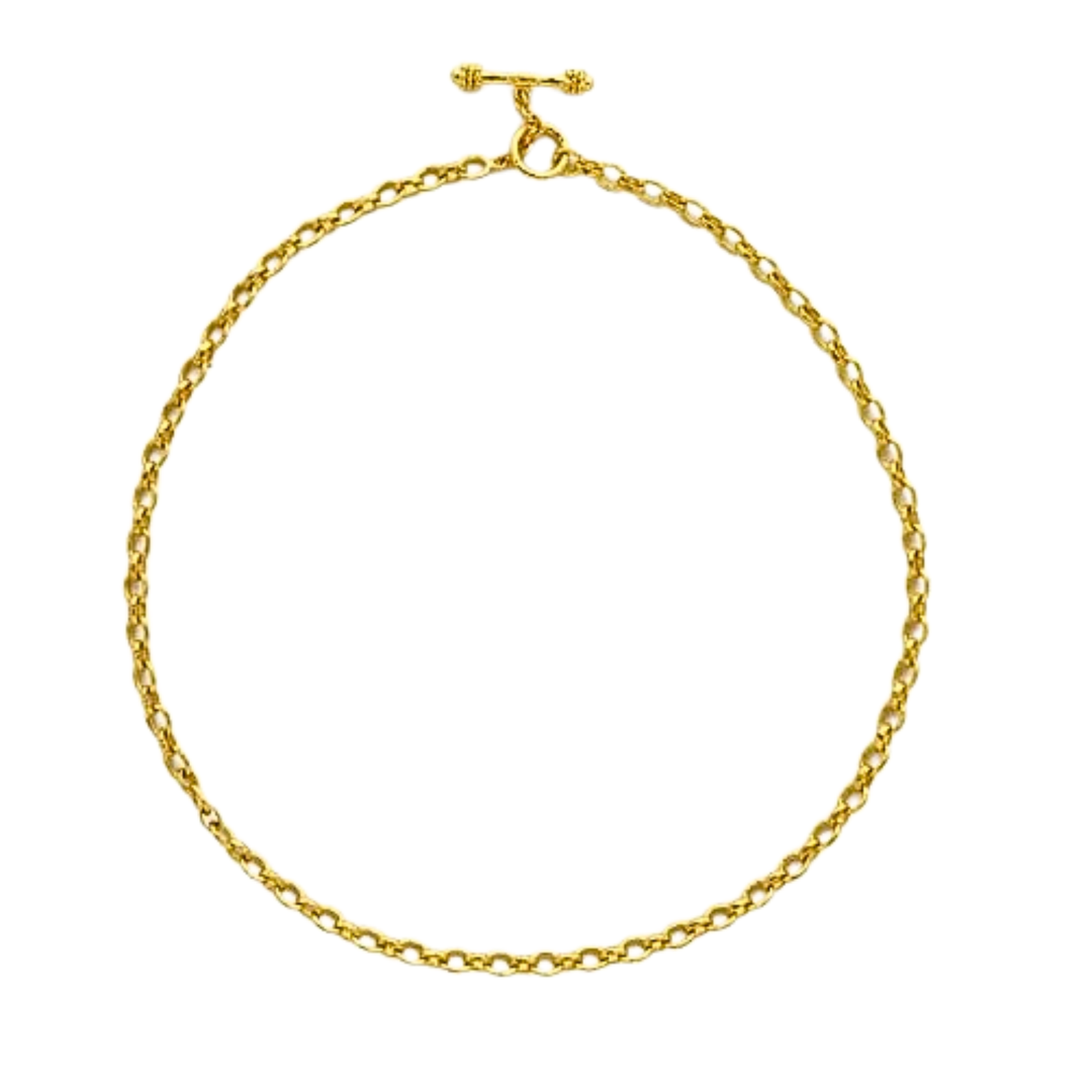 Cortina Link Necklace In 19K Yellow Gold