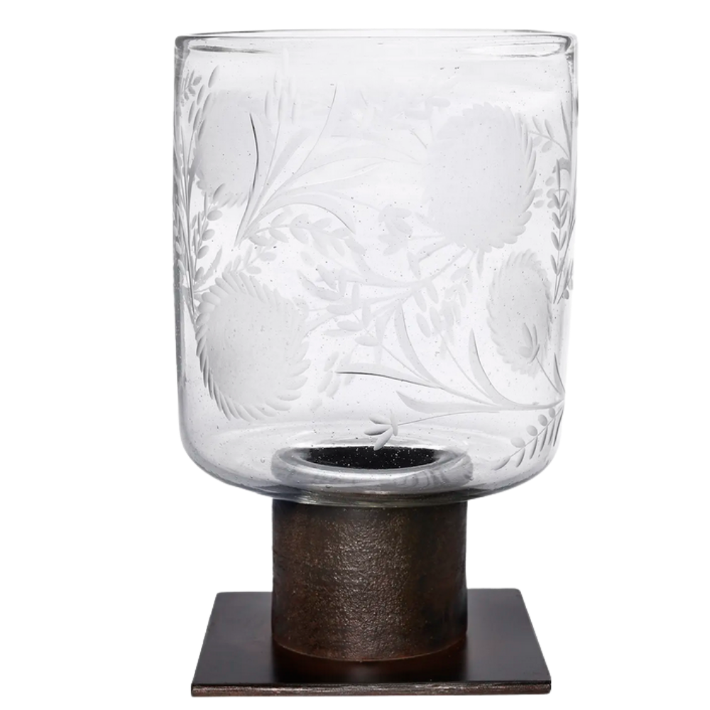 JAN BARBOGLIO Domenico Hurricane With Sunflower Engraved Mouth