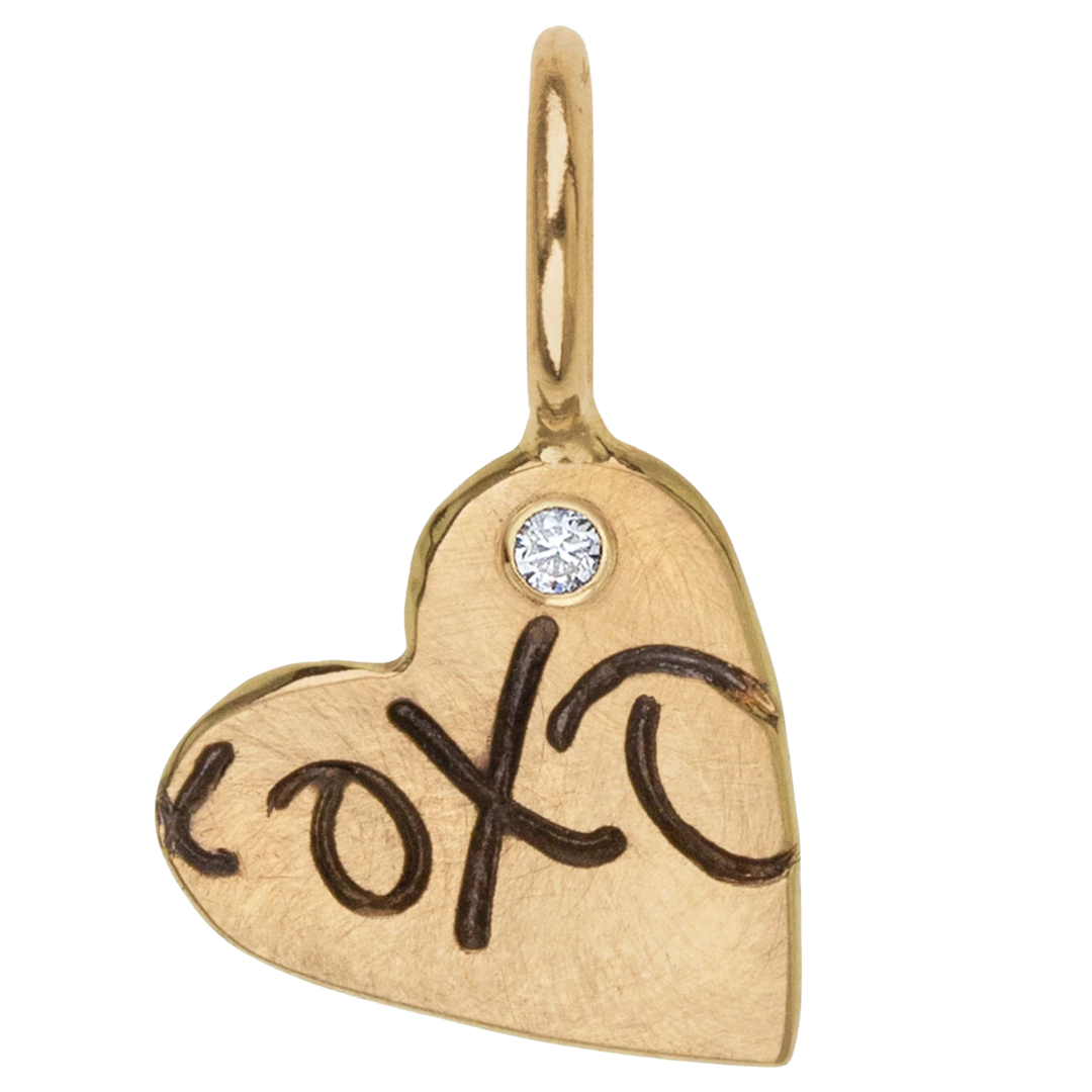 HEATHER B. MOORE XOXO Heart Charm