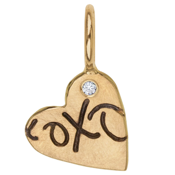 HEATHER B. MOORE XOXO Heart Charm