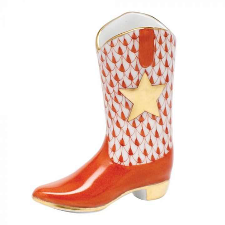 HEREND Cowboy RUST