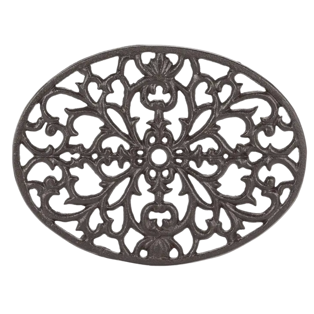 ABBOTT Oval Filigree Black Trivit