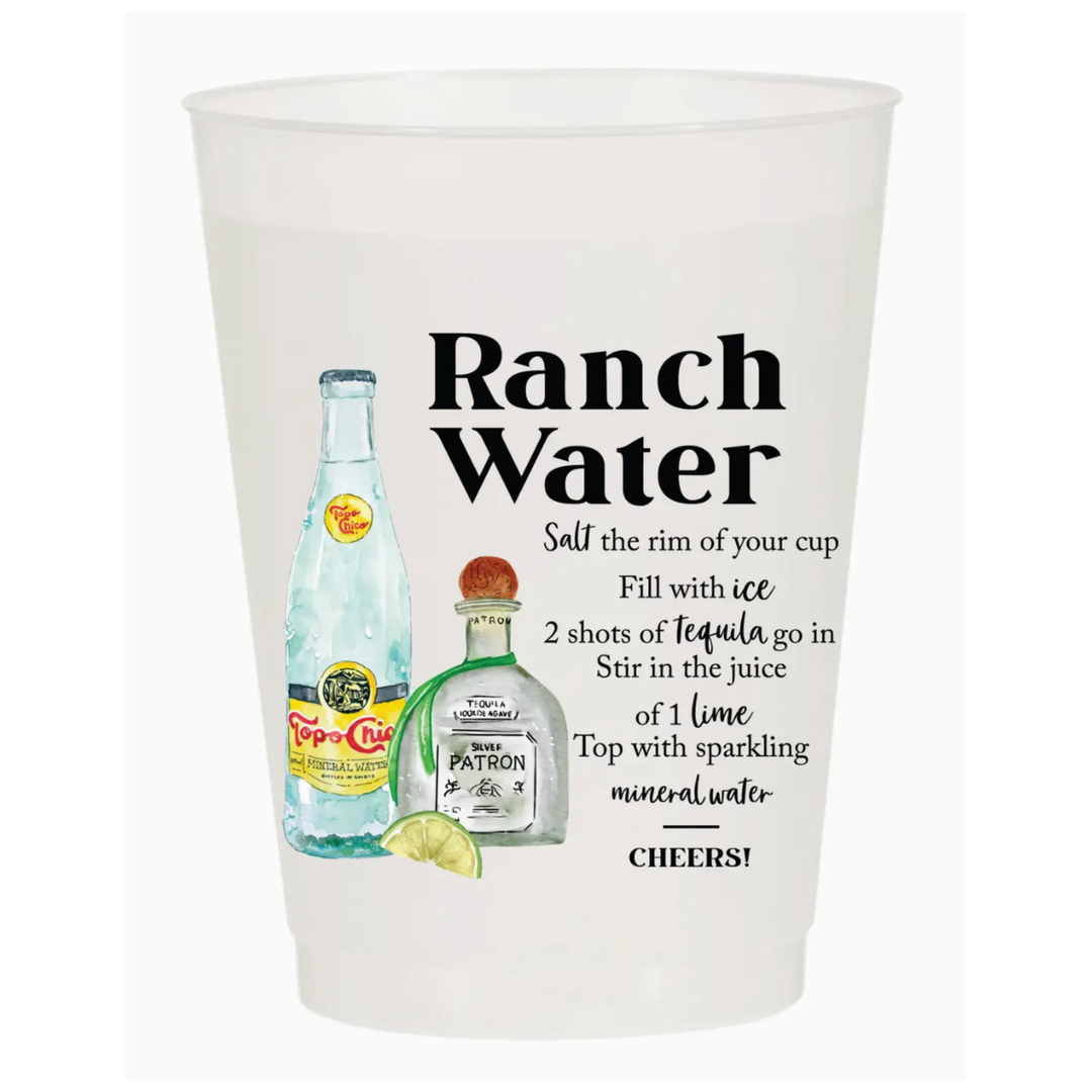 SIP HIP HOORAY Ranch Water Recipe Frosted Cup Default Title