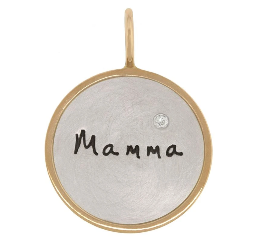 HEATHER B. MOORE Mama Bear Round Charm Default Title