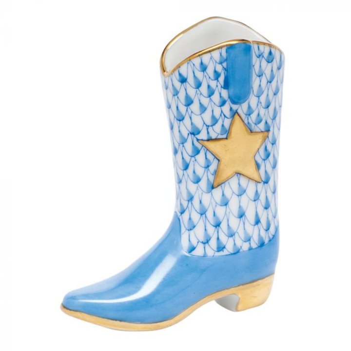 HEREND Cowboy BLUE