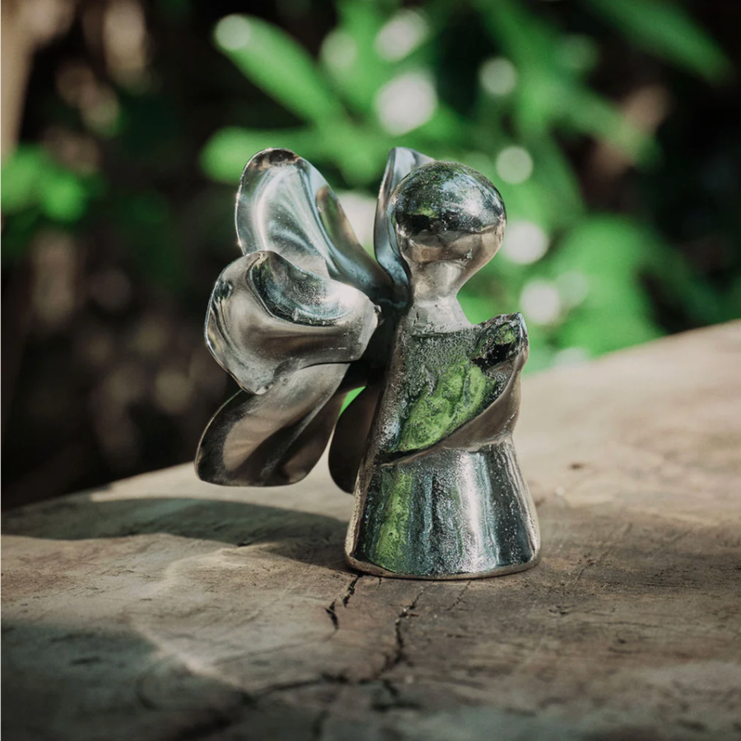 Florecita Garden Angel With Petal Wings