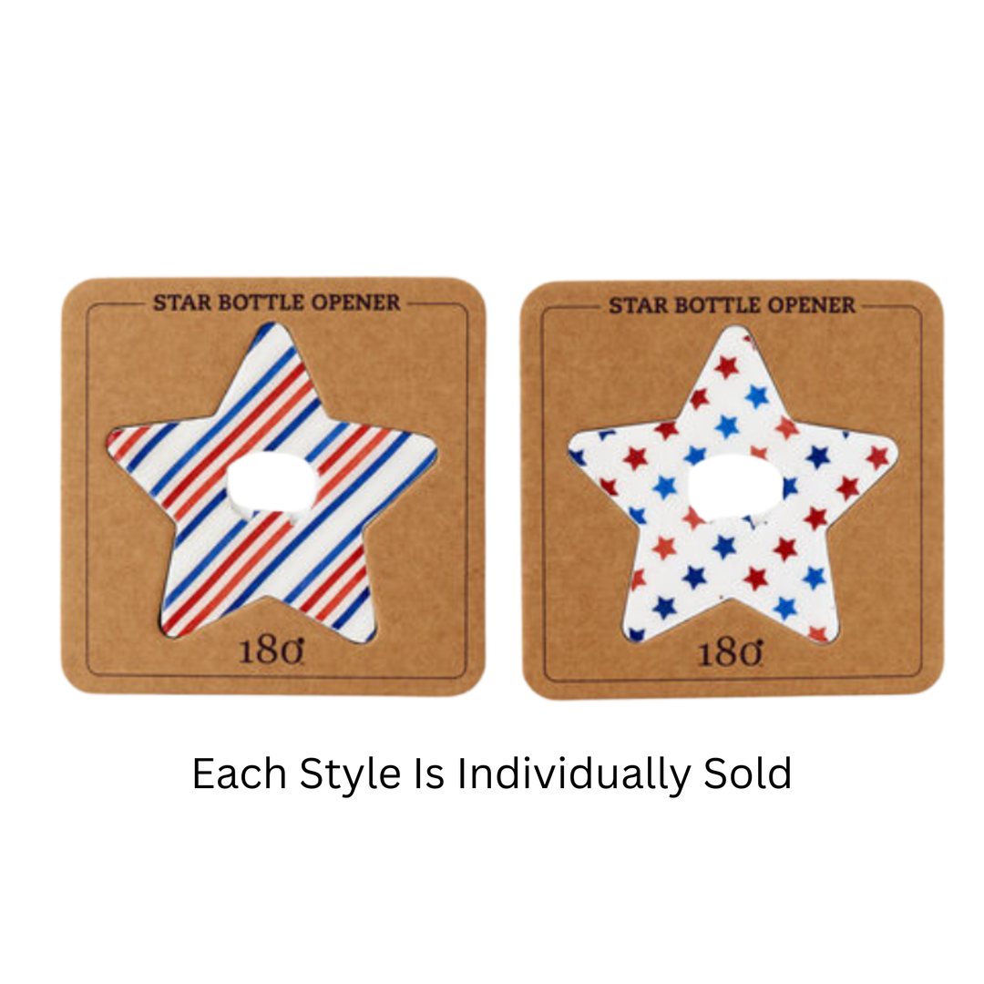 180 DEGREES Individually Sold Star Bottle Opener Default Title