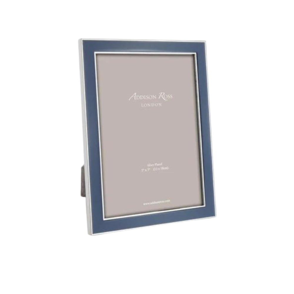 ADDISON ROSS DENIM BLUE ENAMEL FRAME