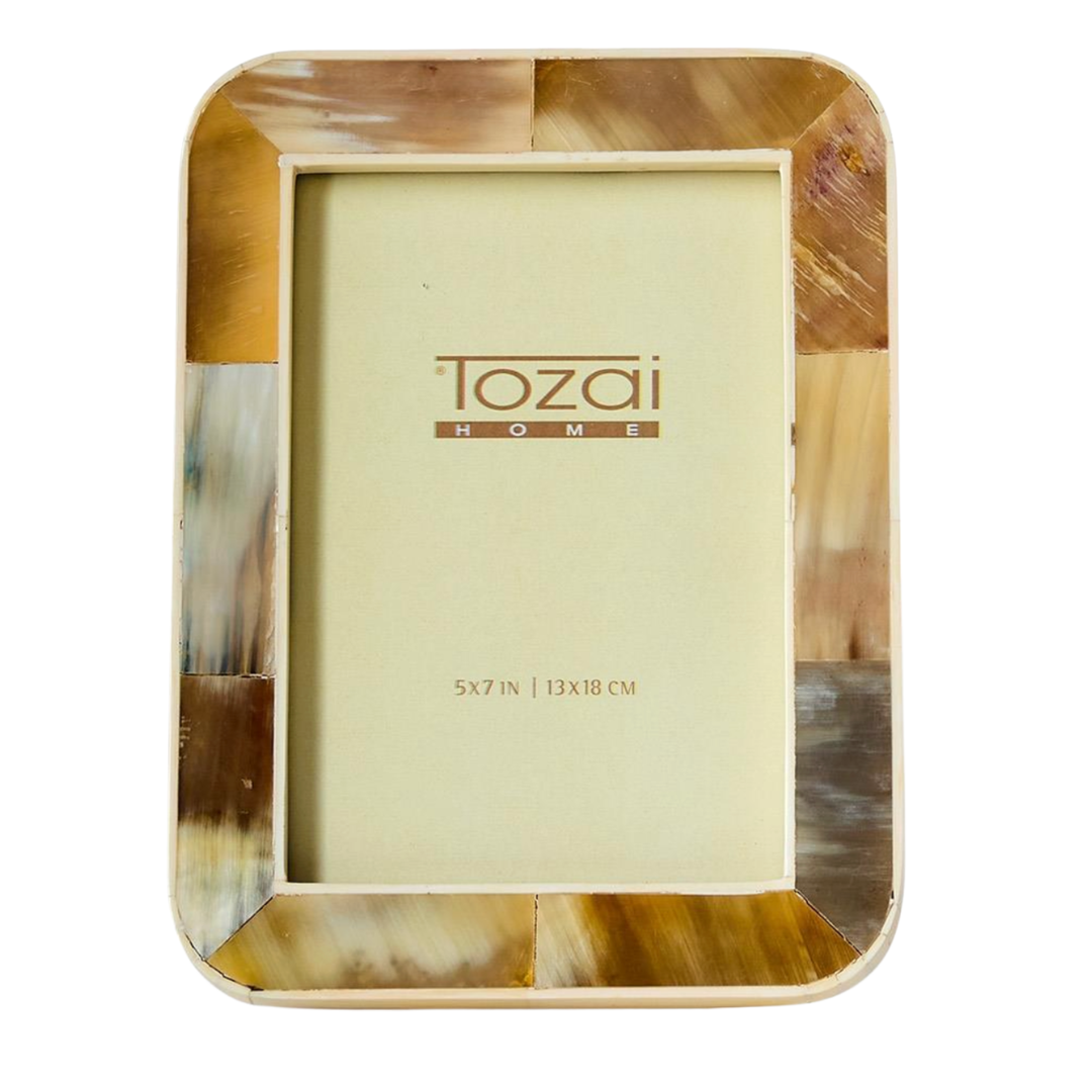 TWO'S COMPANY Natural Horn Large Frame Default Title