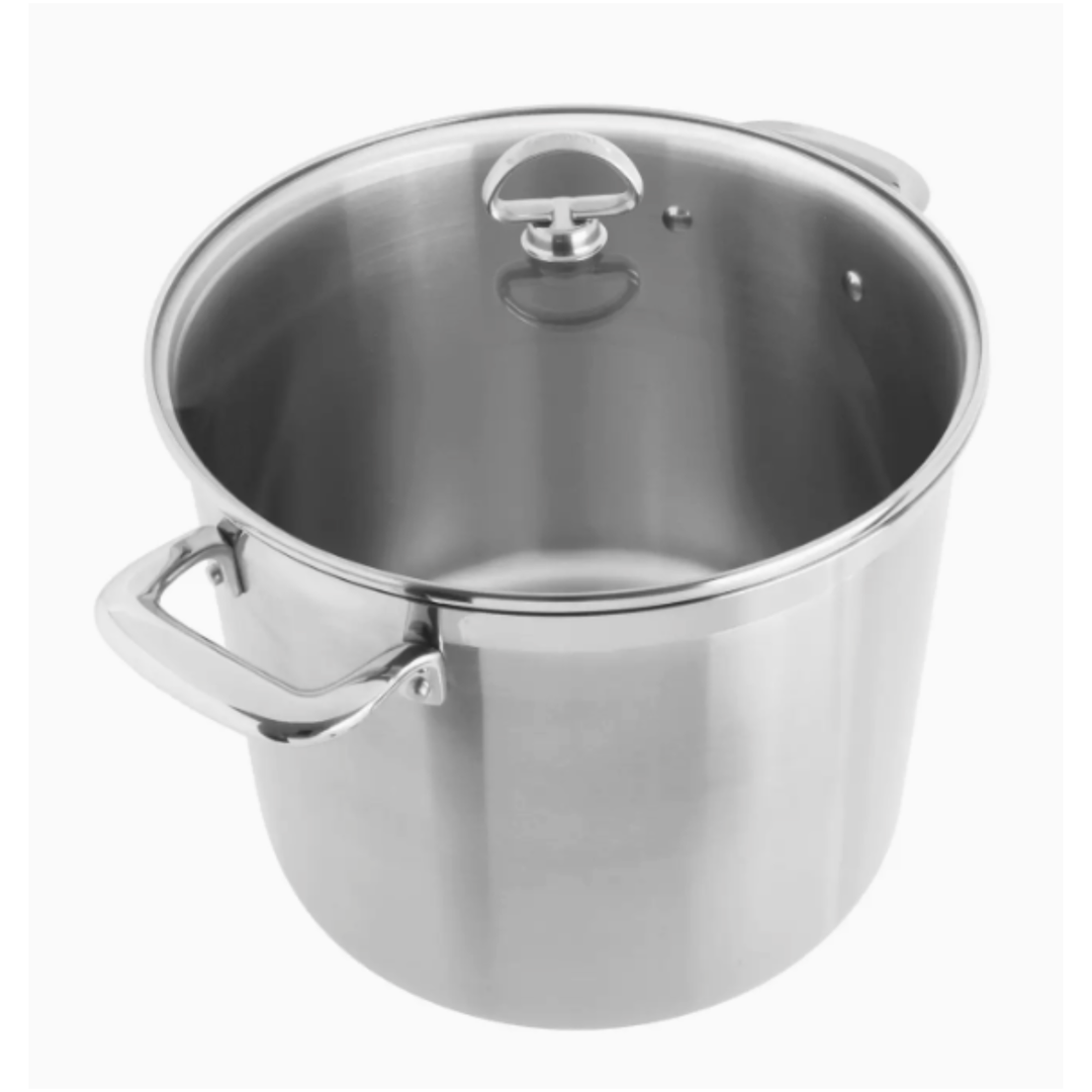 CHANTAL Induction 21 Steel Stockpot With Lid