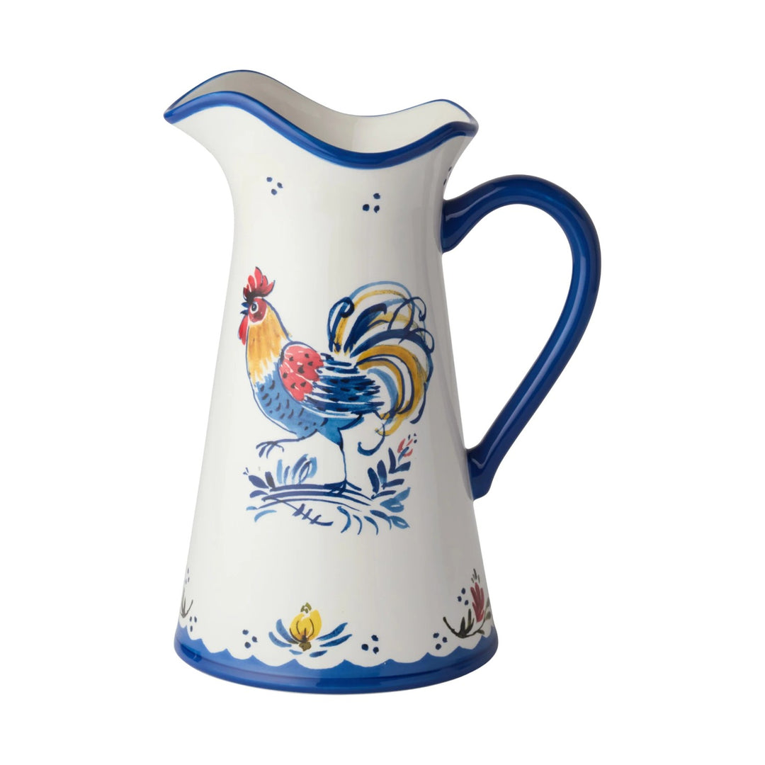 CERTIFIED INTERNATIONAL French Rooster Pitcher