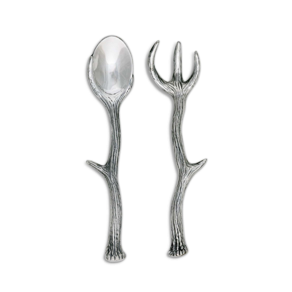 ARTHUR COURT Antler Serving Set Default Title