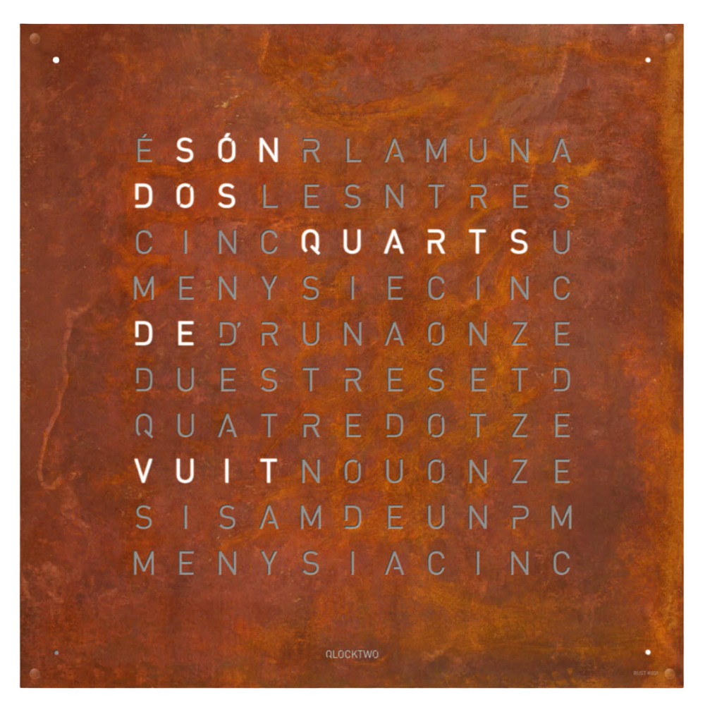 LARGE CREATOR'S EDITION RUST CLOCK – Belle Shops