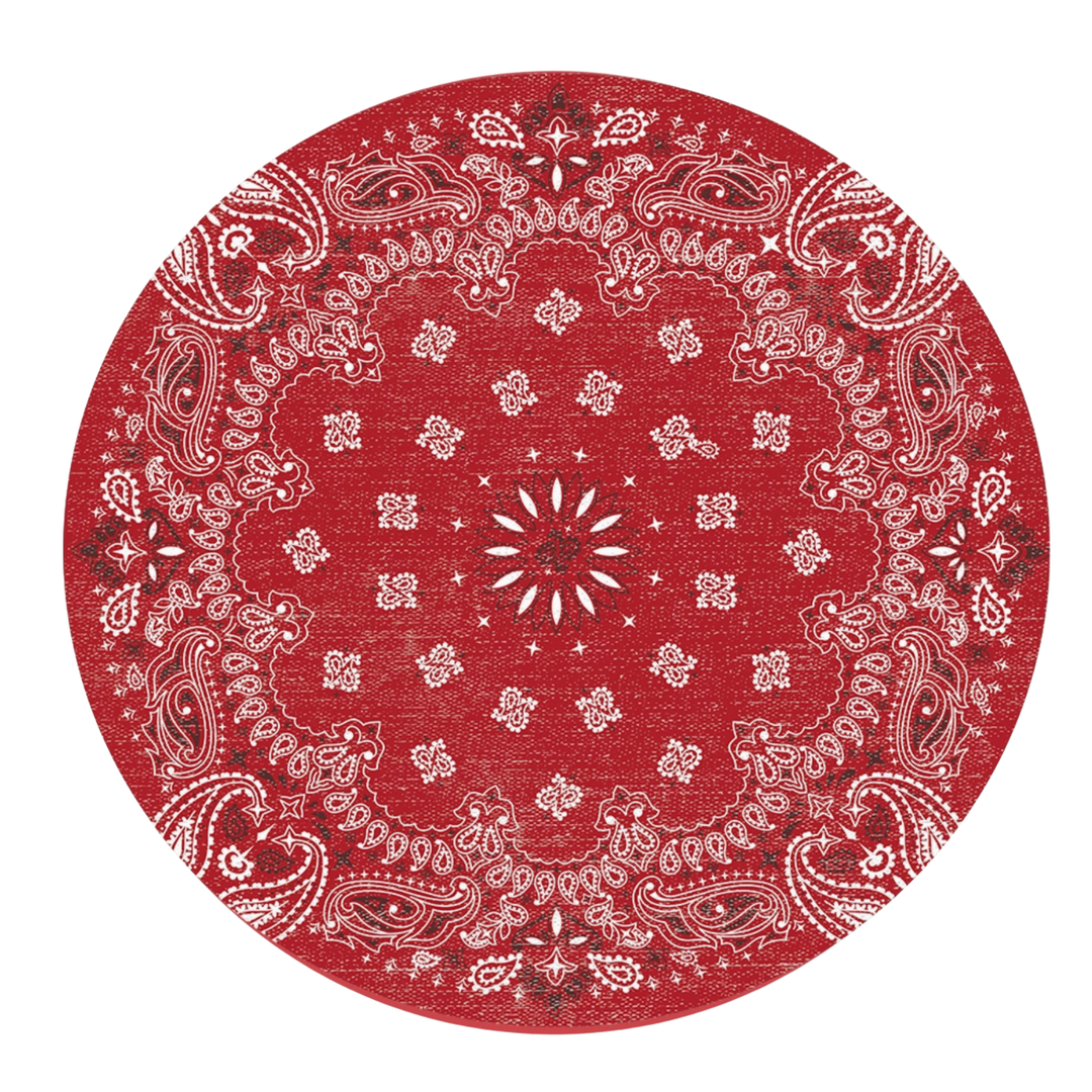 DAVANTI/VIA DECO HOME Red Bandana Placemat Default Title