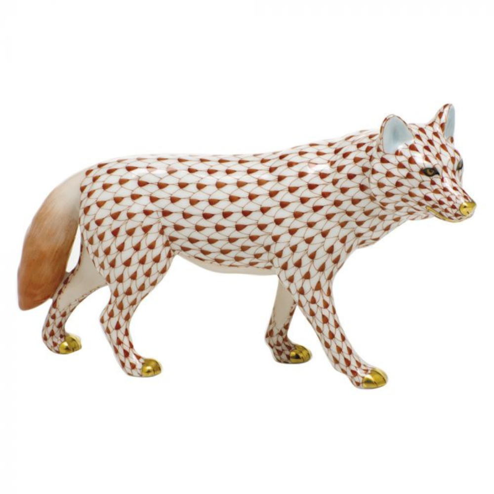 HEREND Wolf RUST