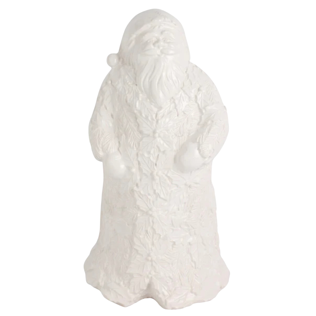 VIETRI Lastra Holiday Figural Santa With Foliage Default Title