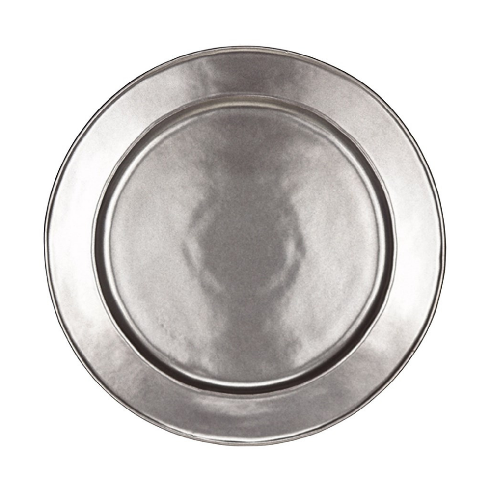 JULISKA PEWTER STONEWARE CHARGER