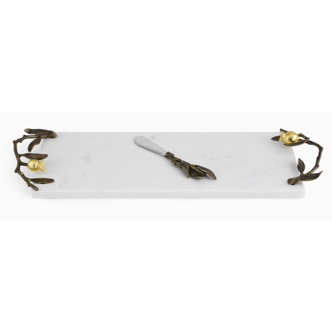 MICHAEL ARAM Pomegranate Small Cheese Board With Knife Default Title