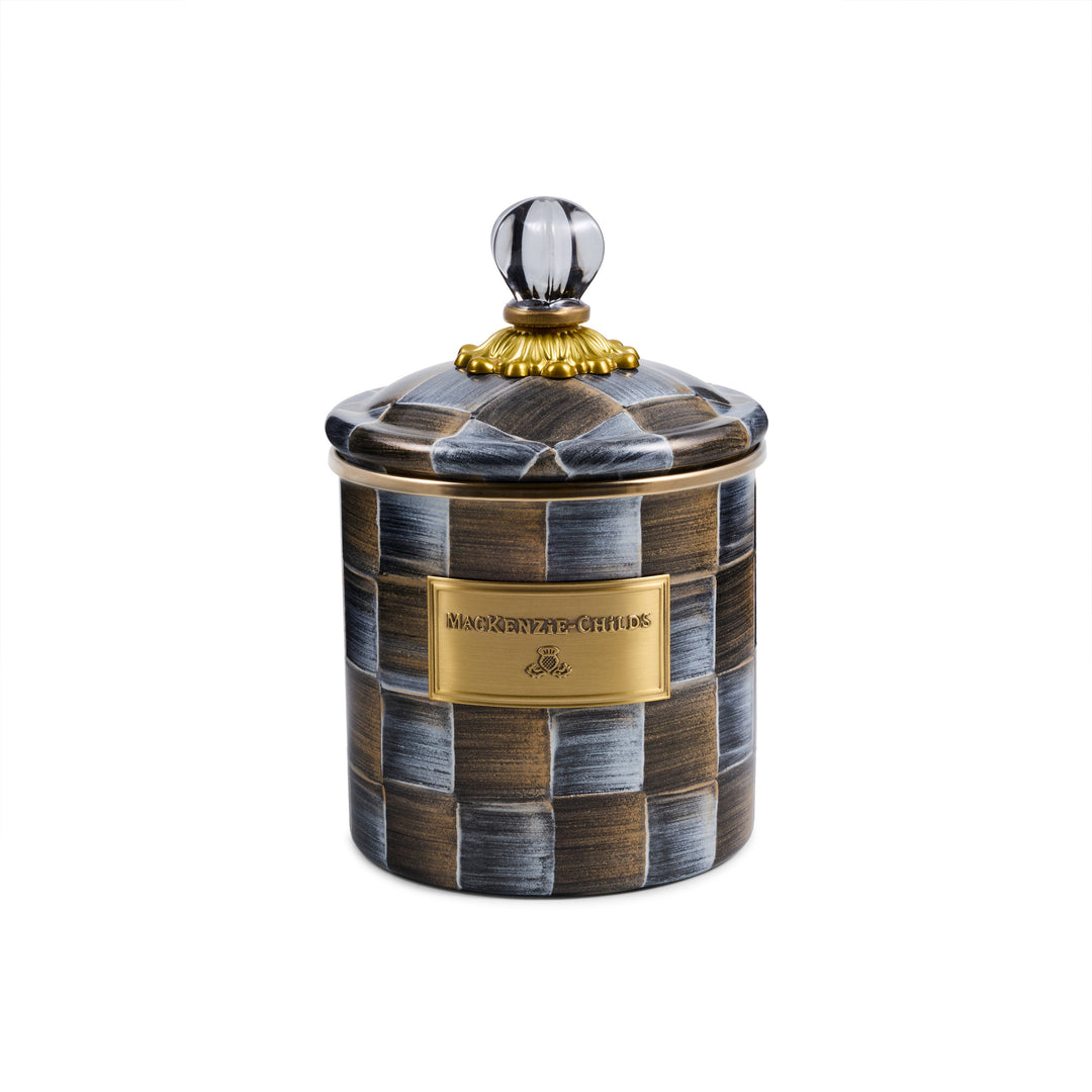 MACKENZIE CHILDS Sophisticheck Canister Small