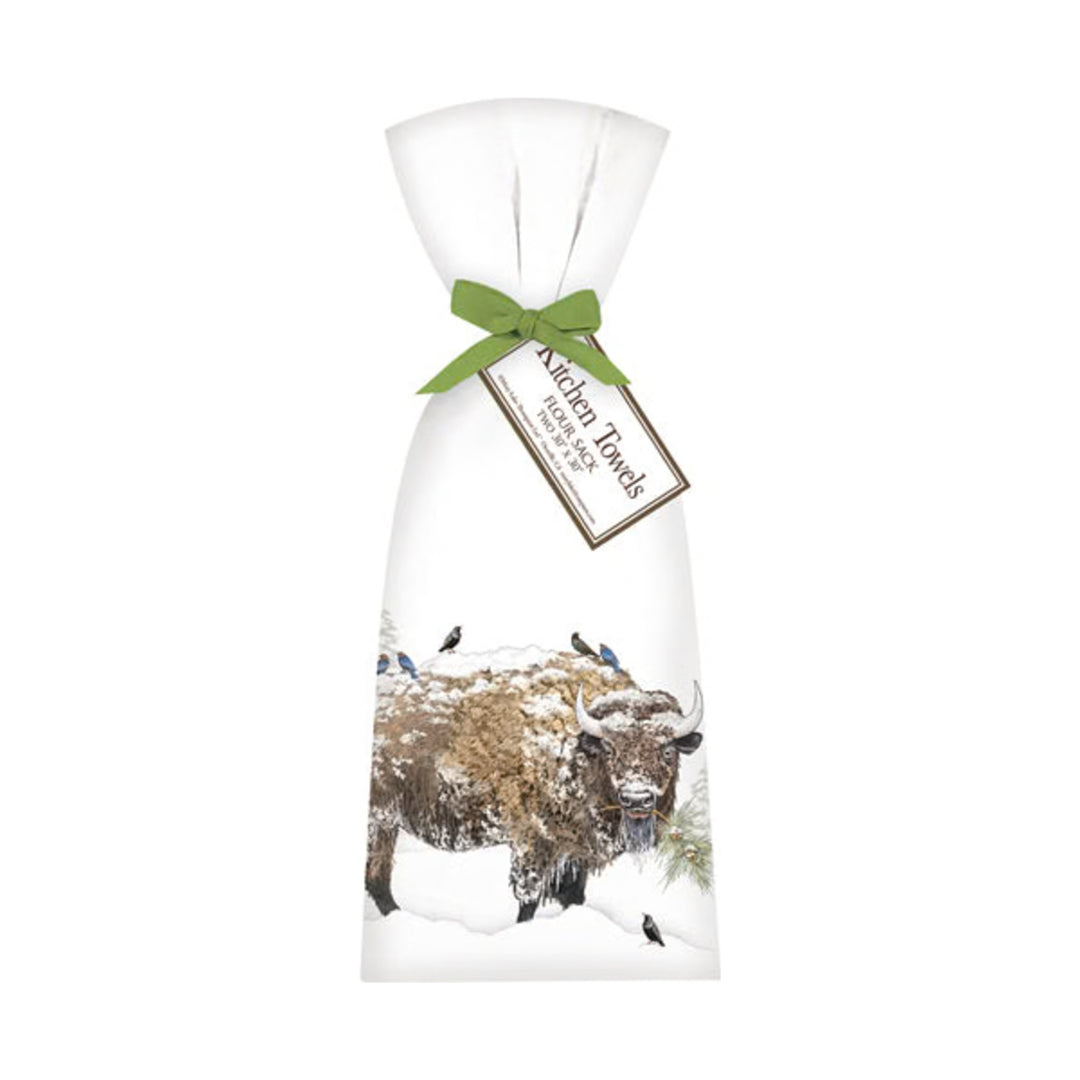 MARY LAKE THOMPSON Winter Bison Towel Set Default Title