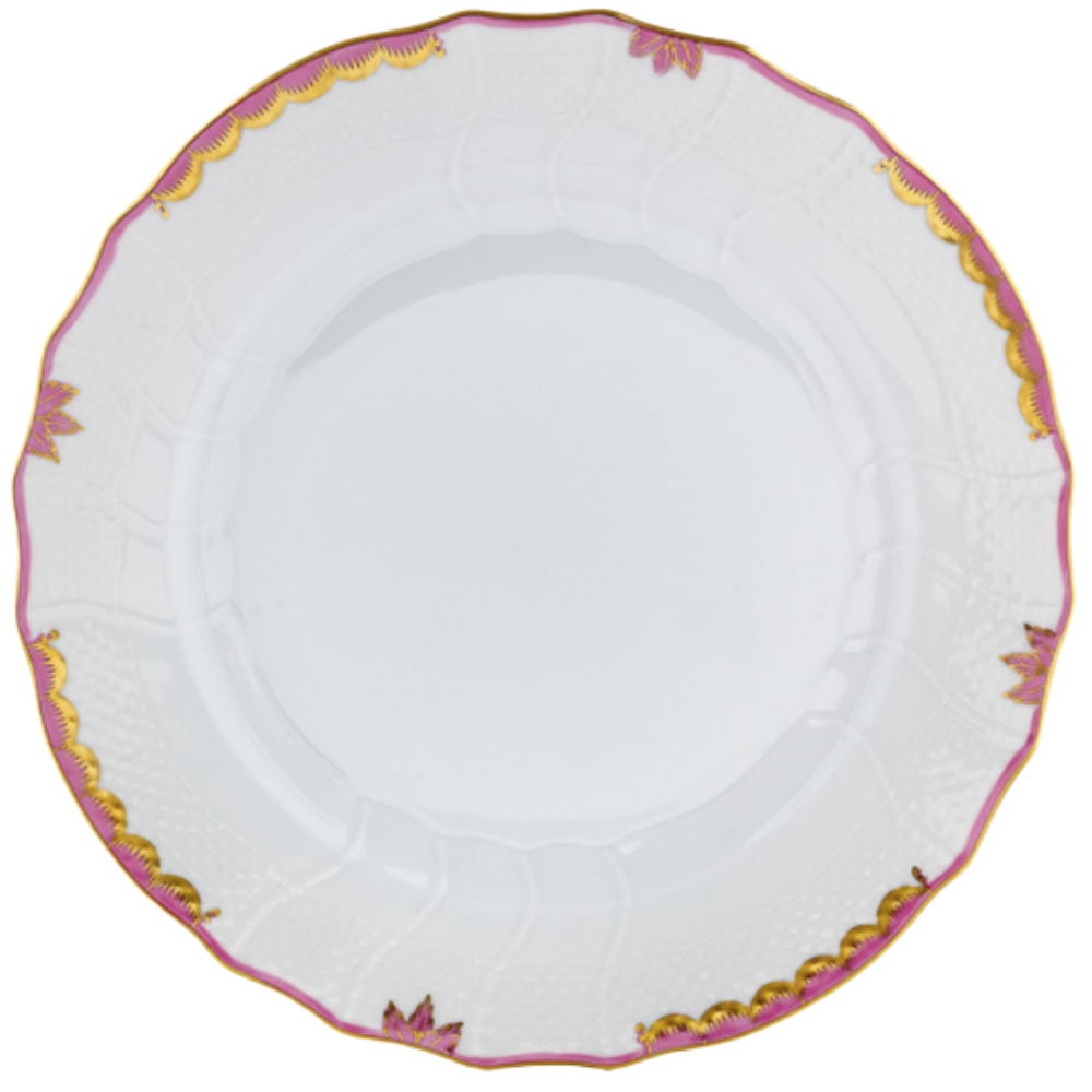 HEREND Princess Victoria Pink Dessert Plate