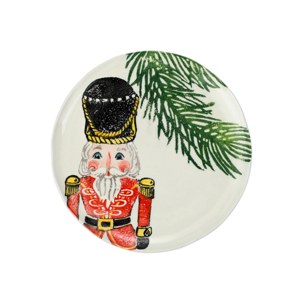 VIETRI Individually Sold Nutcracker Salad Plates