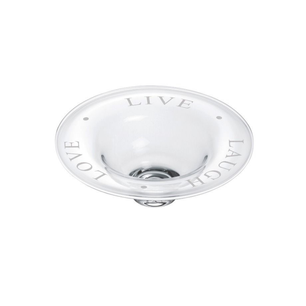 SIMON PEARCE "Live, Laugh, Love" Medium Bowl