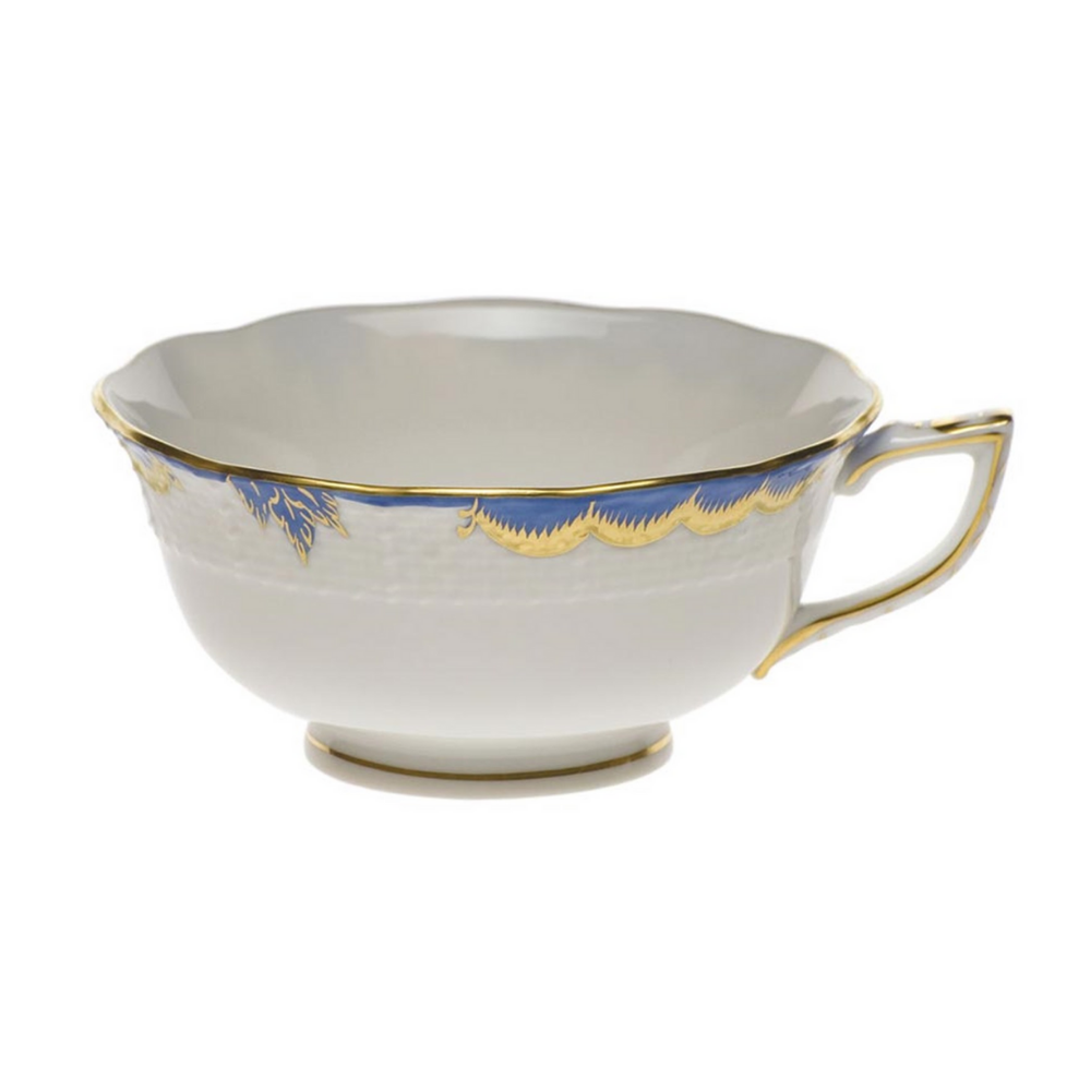 HEREND Princess Victoria Blue Tea Cup