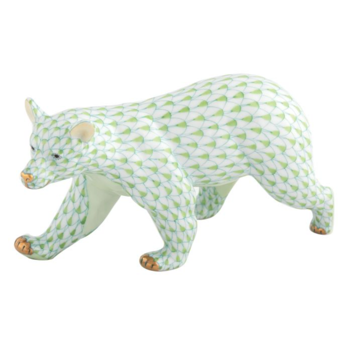 HEREND Walking Bear KEYLIME