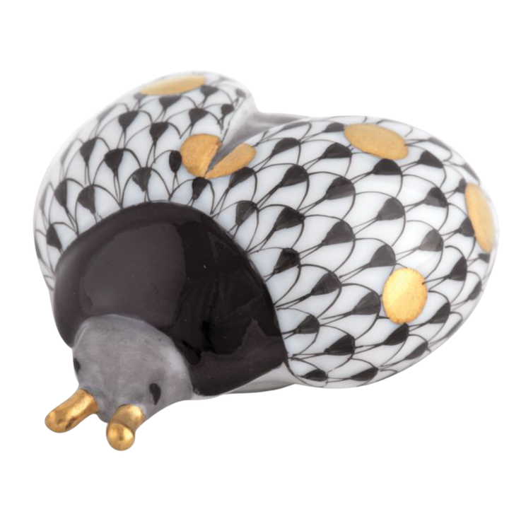 HEREND Flying Ladybug BLACK