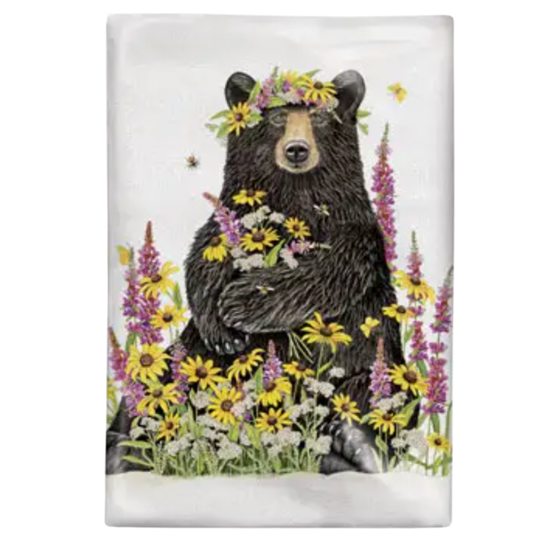 MARY LAKE THOMPSON Wildflower Bagged Bear Towel Default Title