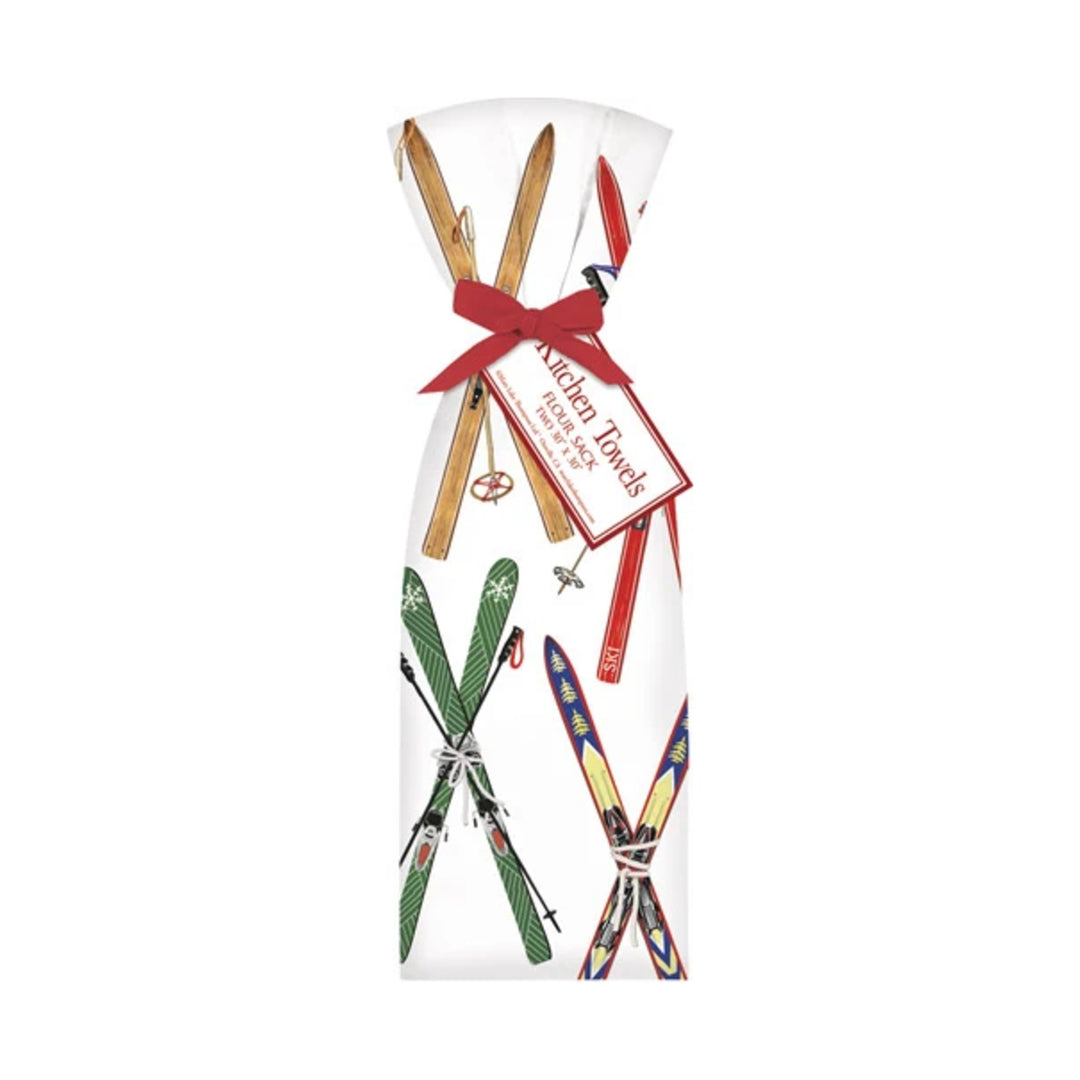 MARY LAKE THOMPSON Skis Scatter Towel Set Default Title