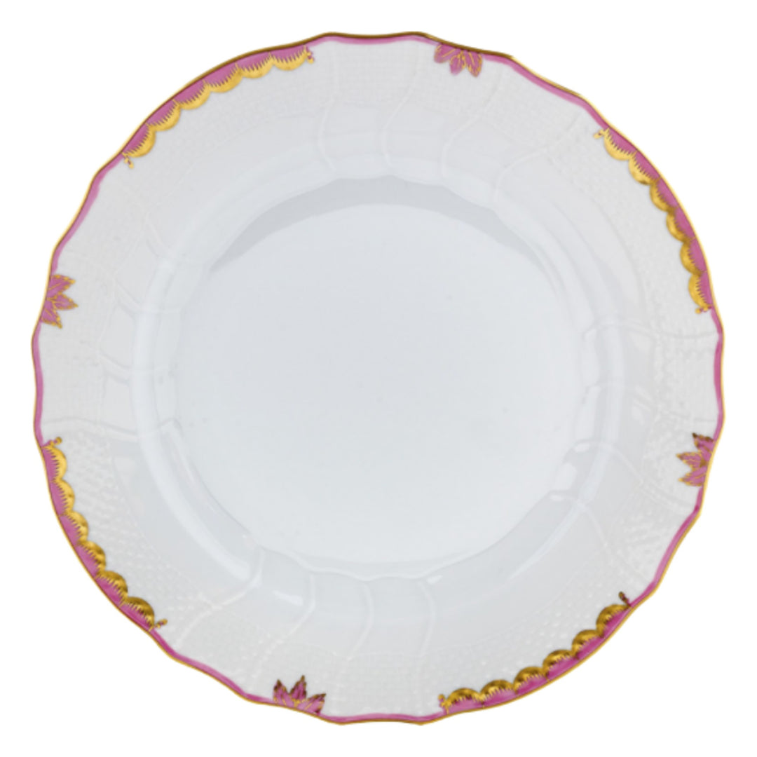 HEREND Princess Victoria Pink Bread and Butter Plate