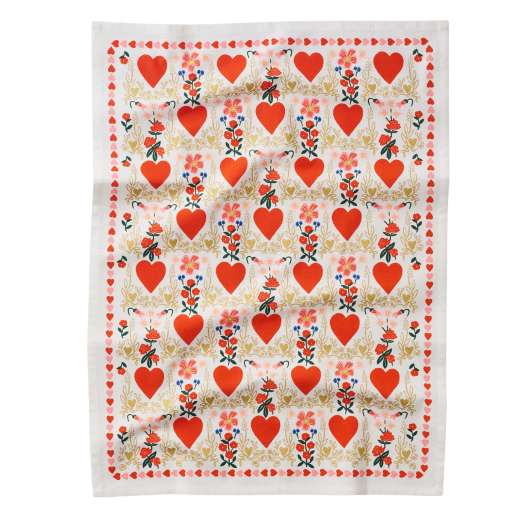 RIFLE PAPER Juliet Tea Towel
