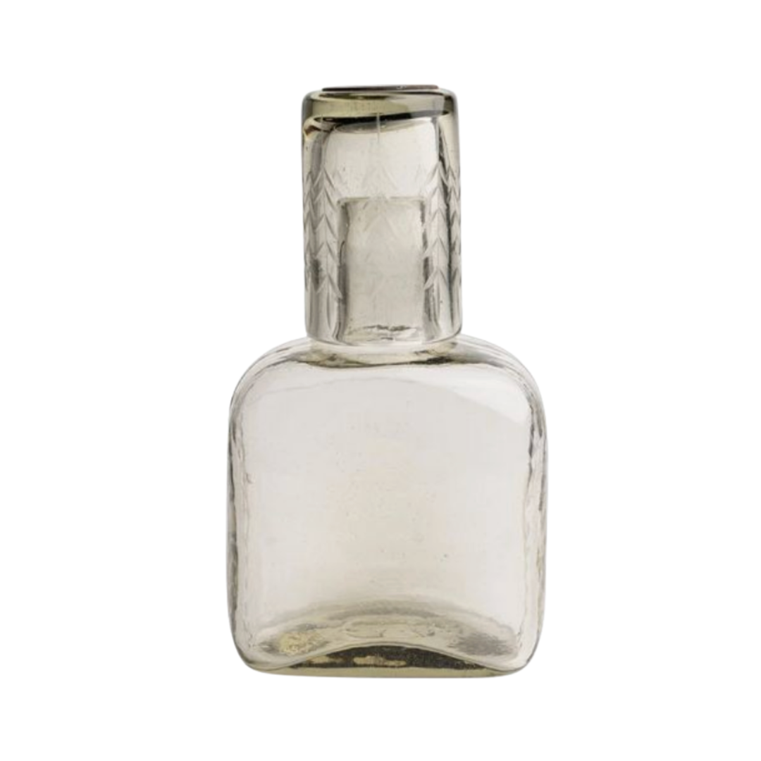 Laurel Bedside Carafe With Ethed Glass Set