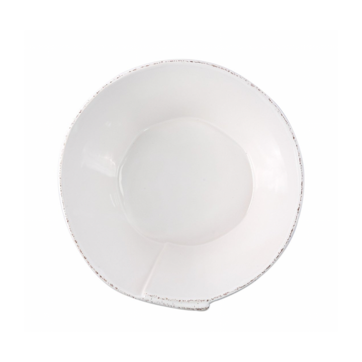 VIETRI Lastra Holiday Large Stacking Serving Bowl