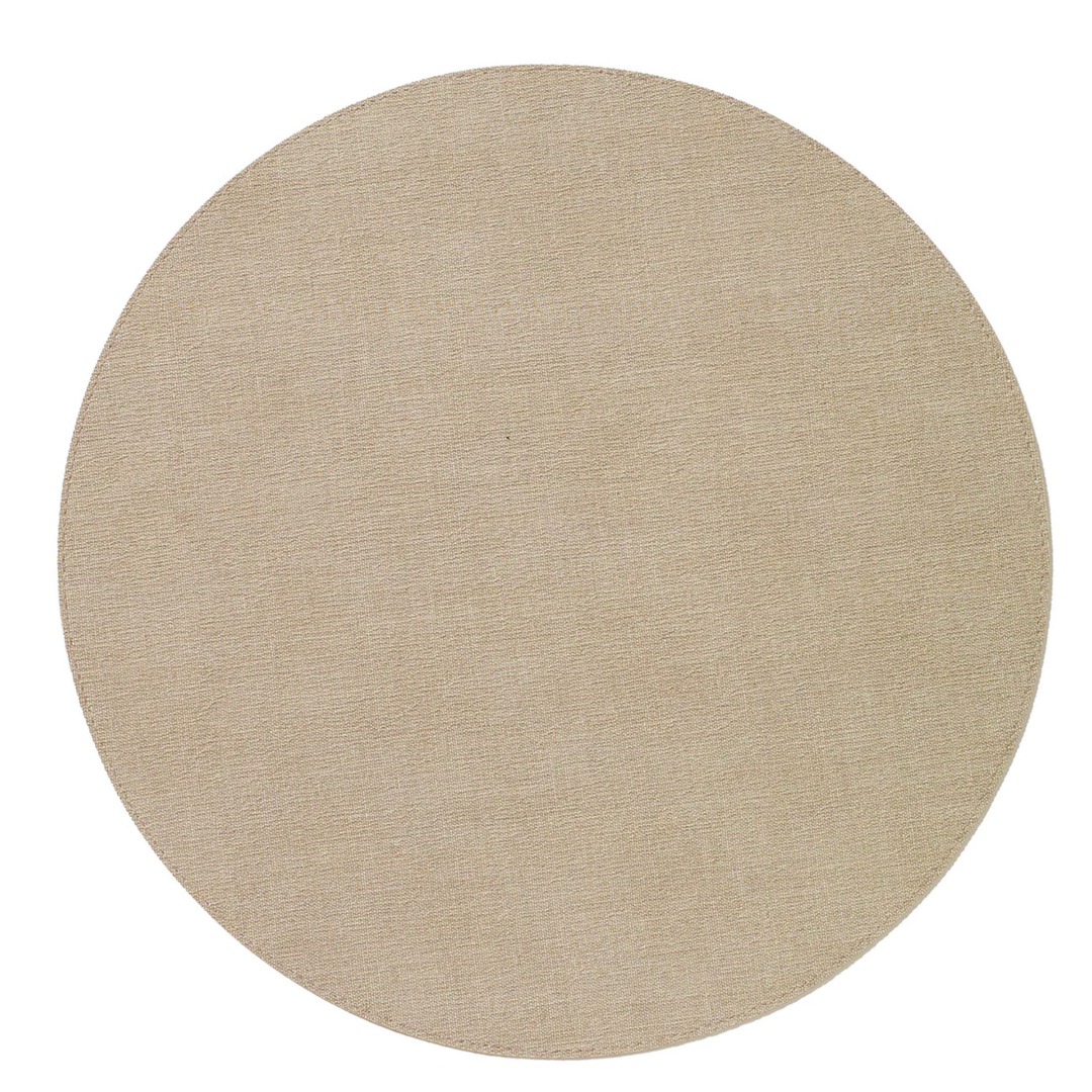 BODRUM Presto Oatmeal Round Placemat Default Title