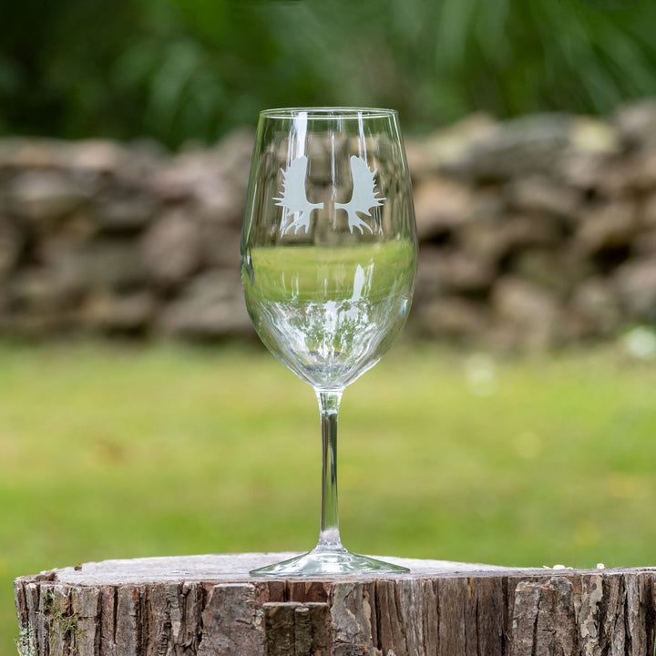 ROLF Moose Paddles Large Wine Glass