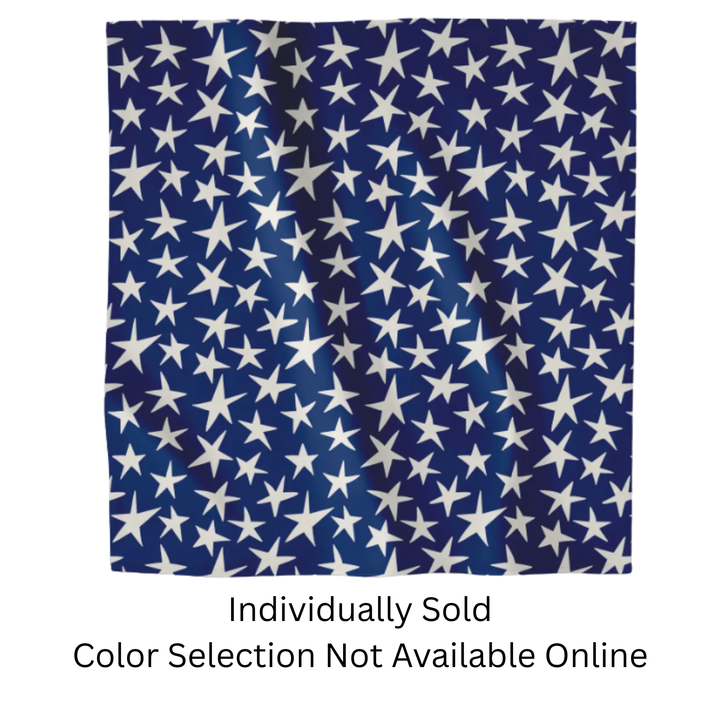 Individually Sold Stars And Stripes Cloth Napkins