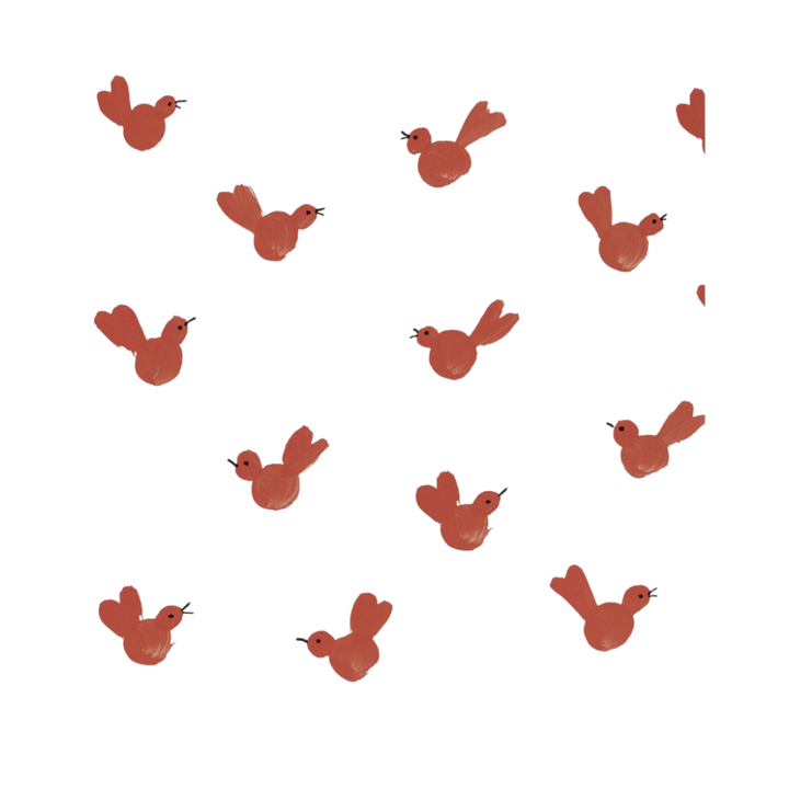 VIETRI Papersoft Red Bird Dinner Napkins Default Title