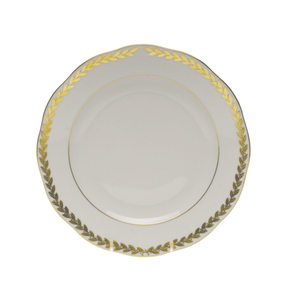 HEREND Golden Laurel Dessert Plate