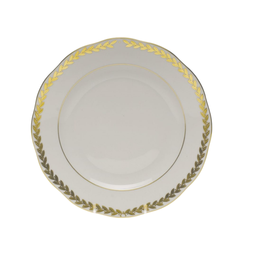 HEREND GOLDEN LAUREL DESSERT PLATE