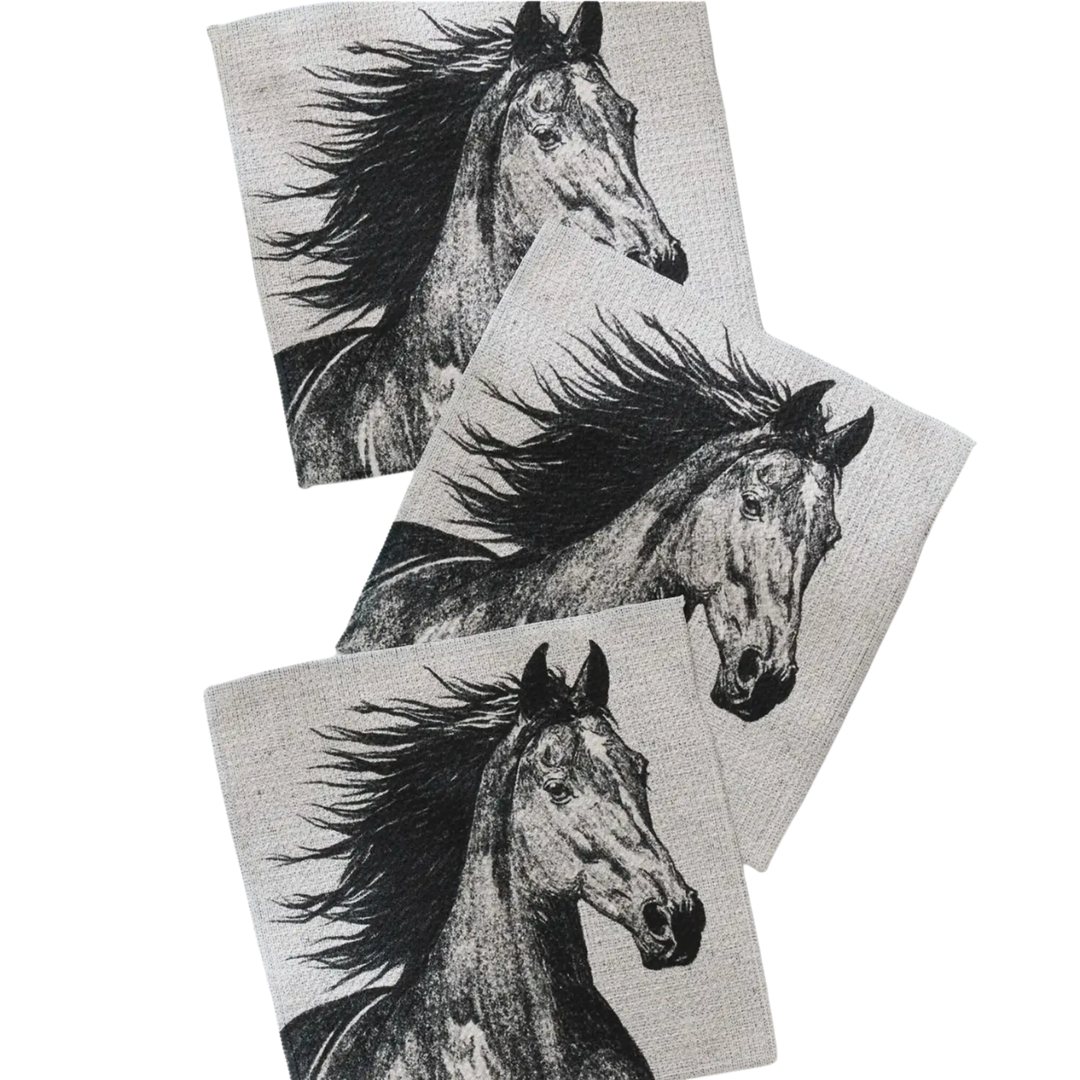 GEOMETRY Free Spirit Dish Cloths Set Of 3 Default Title