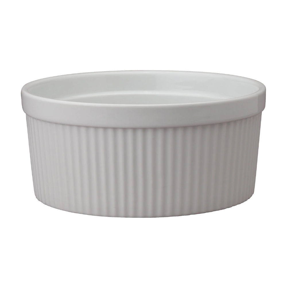 HAROLD IMPORTS WHITE ROUND SOUFFLE 48OZ