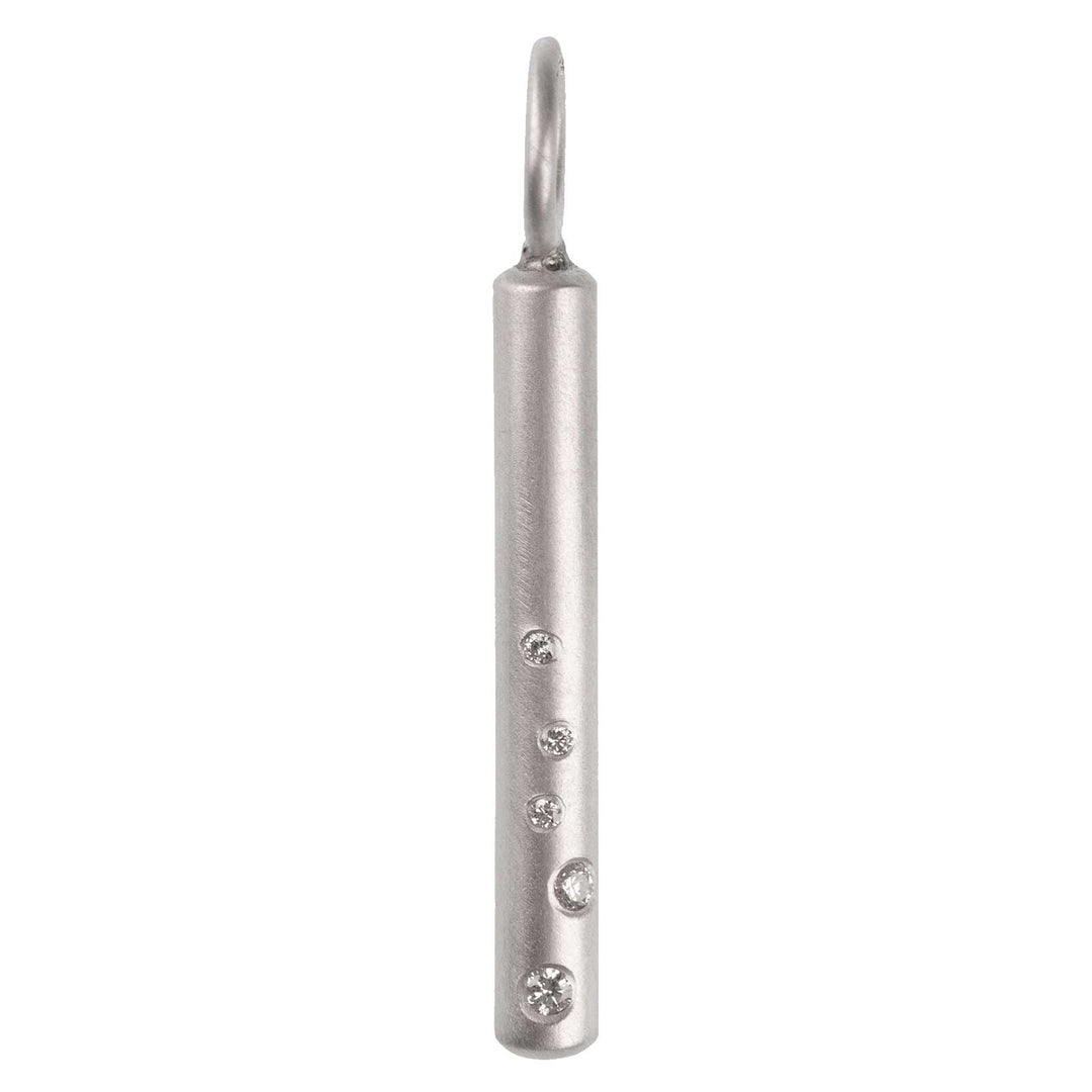 HEATHER B. MOORE HEATHER MOORE ROUND BAR W/SCATTERED DIAMONDS