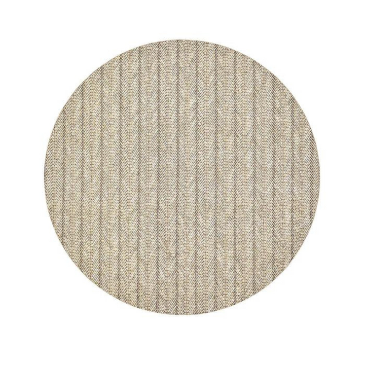 KIM SEYBERT HERRINGBONE PLACEMAT - TAN